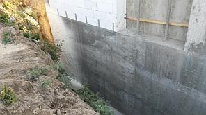 Утепление фундамента ППУ 5