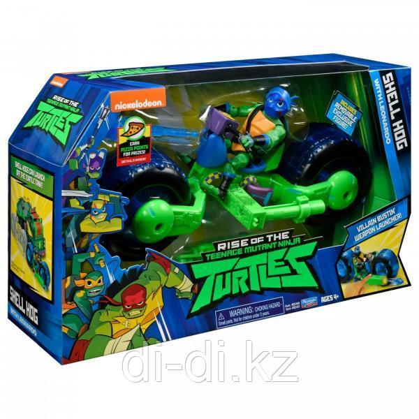 Мотоцикл с фигуркой Лео, серия ROTMNT