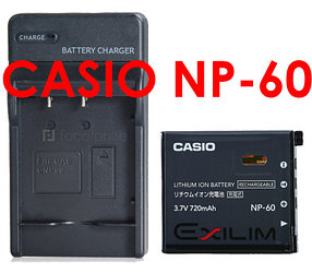 Зарядка casio np-60 NP-60