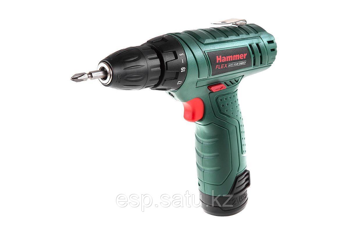 Дрель аккумуляторная HAMMER ACD12LE
