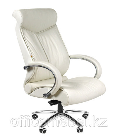 Кресло офисное для руководителя CHAIRMAN 420 натуральная кожа
