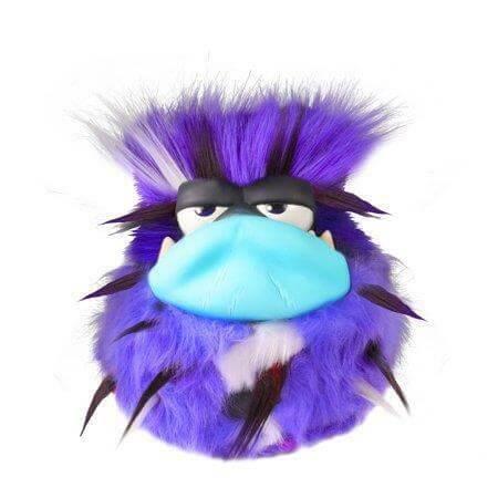 Игрушка интерактивная Skyrocket Grumblies Bolt Purple Plush