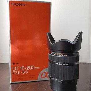 Sony 18-200 Sal18200 объектив, фото 2