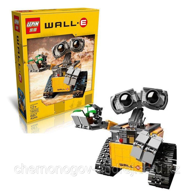 Конструктор King 16003 ВАЛЛИ количество деталей: 687 шт. Wall-E