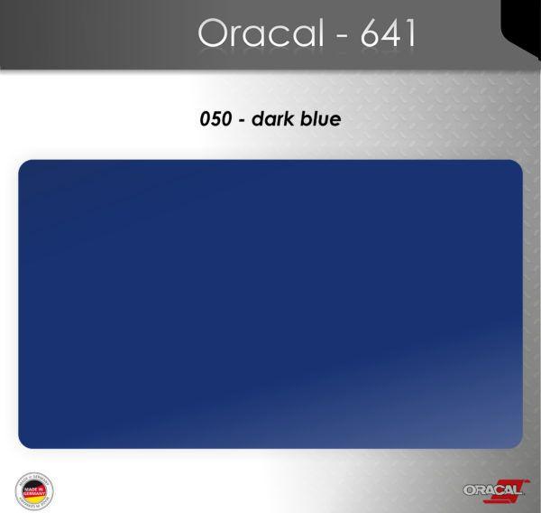 Пленка Оракал 641/темно-синий (050)