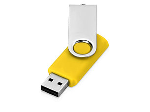 Флеш-карта USB 2.0 32 Gb Квебек, желтый, фото 3