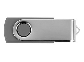 Флеш-карта USB 2.0 16 Gb Квебек, темно-серый, фото 2