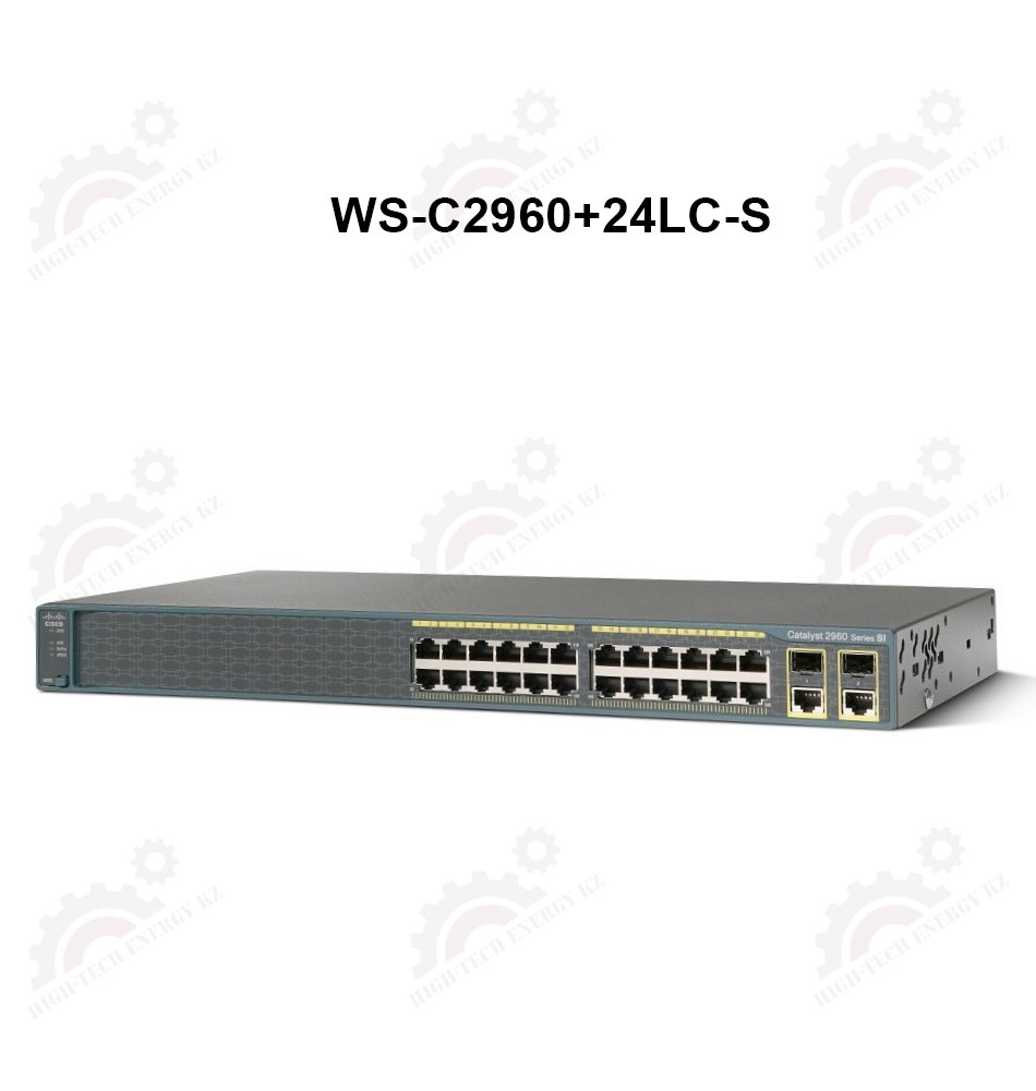 Catalyst 2960 Plus 24 10/100 (8 PoE) + 2 T / SFP LAN Lite