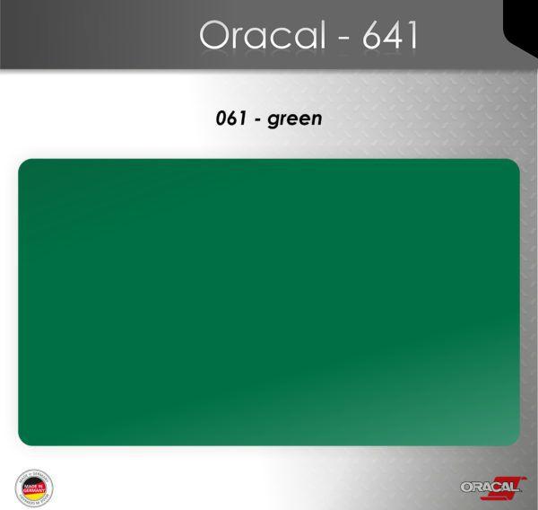 Пленка Оракал 641/зеленый (061)