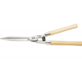 Кусторез, 580 мм, волнистые лезвия, деревянные рукоятки Palisad