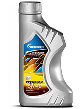 Синтетическое моторное масло Gazpromneft Premium N 5W-40 1литр
