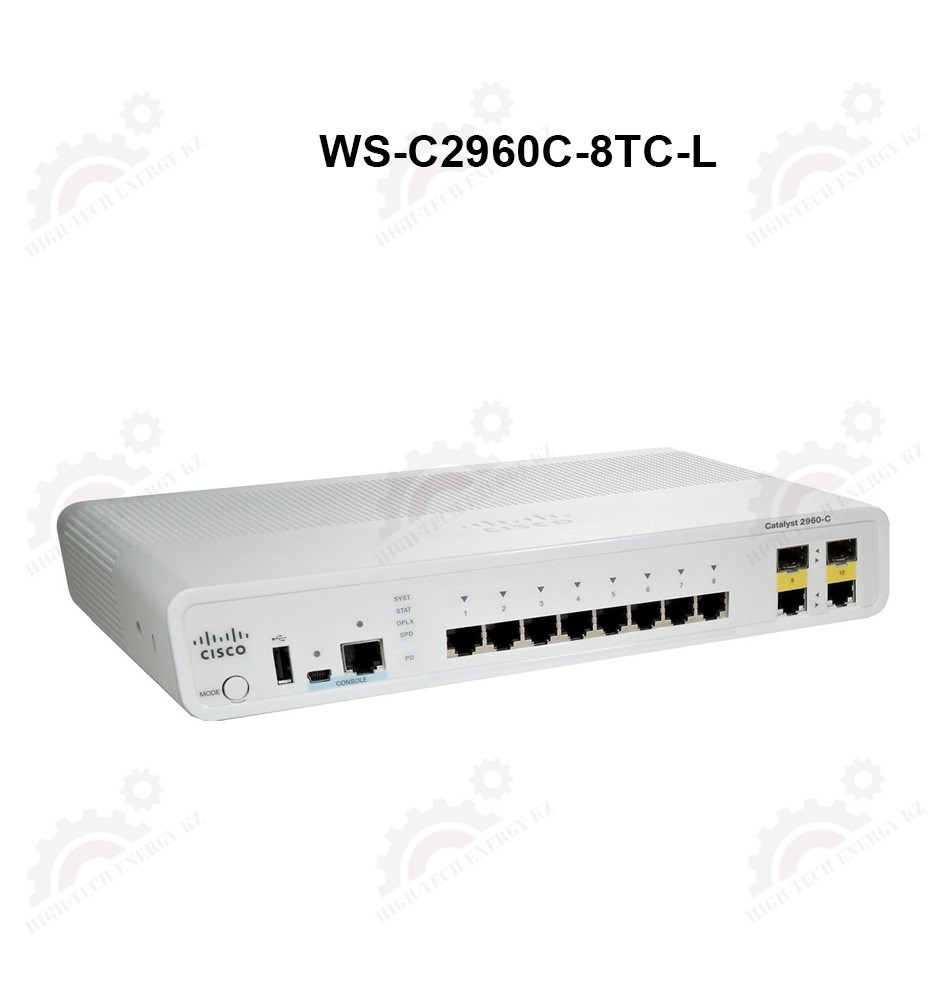 Catalyst 2960C Switch 8 FE 2 x Dual Uplink Lan Base