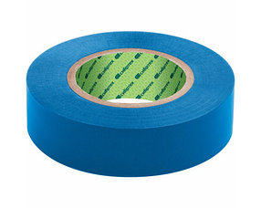 Изолента ПВХ, 19 мм х 20 м, 180 мкм, синяя