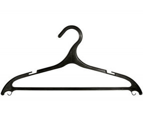 Вешалка пластик. для легкой одежды размер 46-48, 410 мм, 5 шт. в комплекте