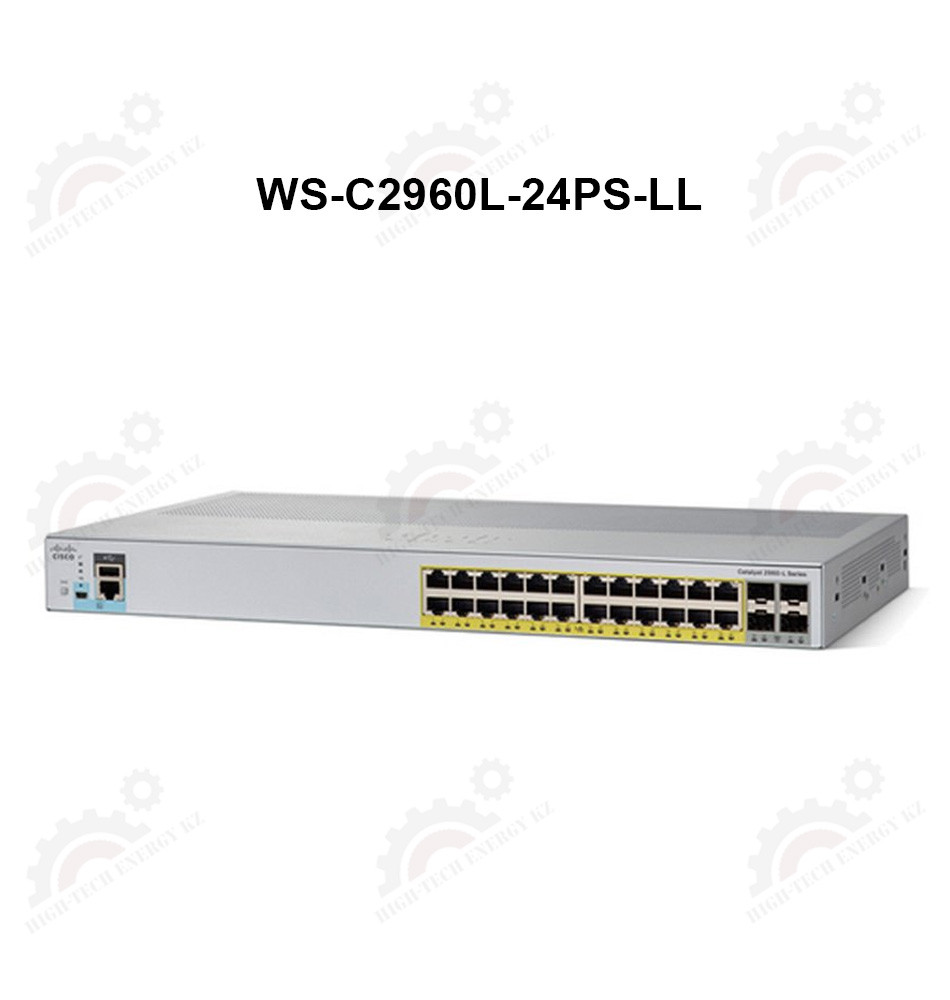 Catalyst 2960L 24 port GigE with PoE, 4 x 1G SFP, LAN Lite - фото 1 - id-p67032328