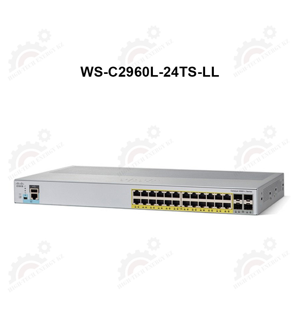 Catalyst 2960L 24 port GigE, 4 x 1G SFP, LAN Lite - фото 1 - id-p67032330