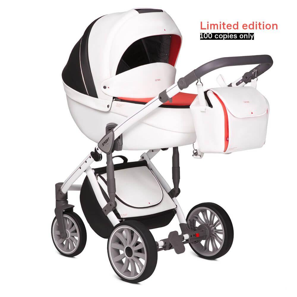 Коляска Anex Sport 2в1 Q1-SE05 WHITE FORM