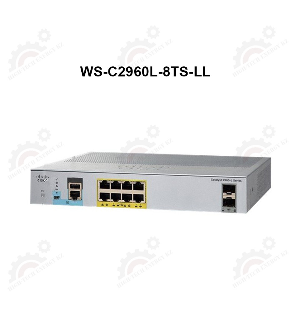 Catalyst 2960L 8 port GigE, 2 x 1G SFP, LAN Lite - фото 1 - id-p67032336