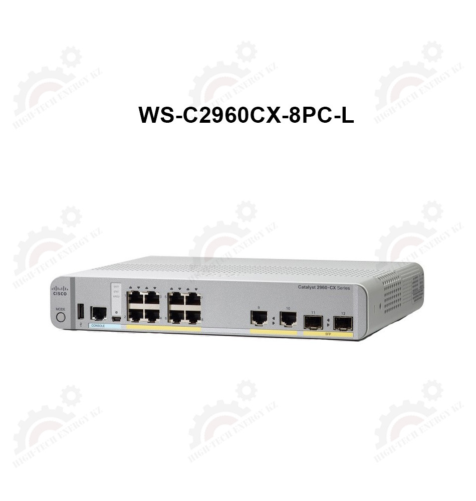 Cisco Catalyst 2960-CX 8 Port PoE, LAN Base