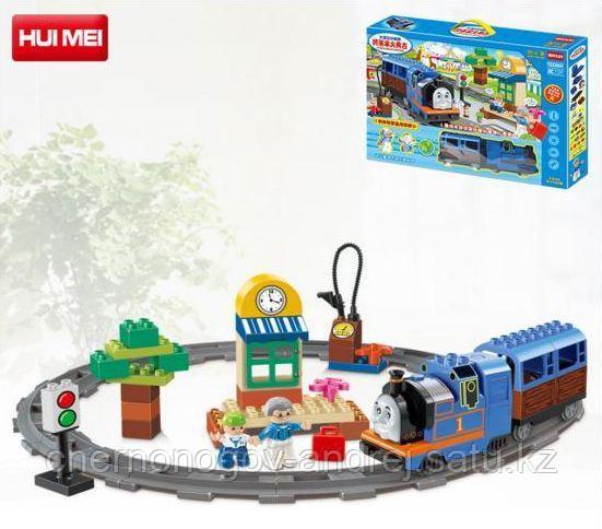 Конструктор аналог Лего Дупло LEGO DUPLO building bricks нм-327 паровозик томас