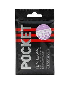 Мастурбатор "TENGA Pocket Block Edge"