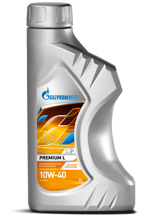 Полусинтетическое моторное масло Gazpromneft Premium L 10w40 1L