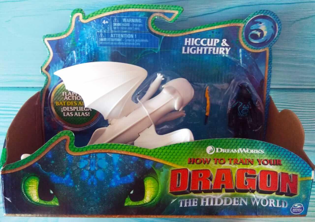 Dragons Игровой набор Дневная Фурия или Ночная Фурия и фигурка - фото 1 - id-p67271385