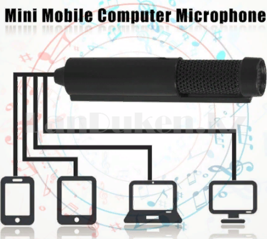 Мини конденсаторный универсальный  микрофон SF-555