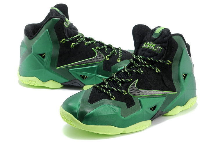  Баскетбольные кроссовки Nike LeBron 11 (XI)  Green