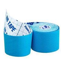 Кинезио тейп, BB Tape ICE 5 см × 5 м, Шелк Голубой