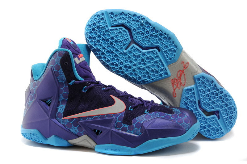 Баскетбольные кроссовки LeBron 11 (XI) Elite Deep Purple