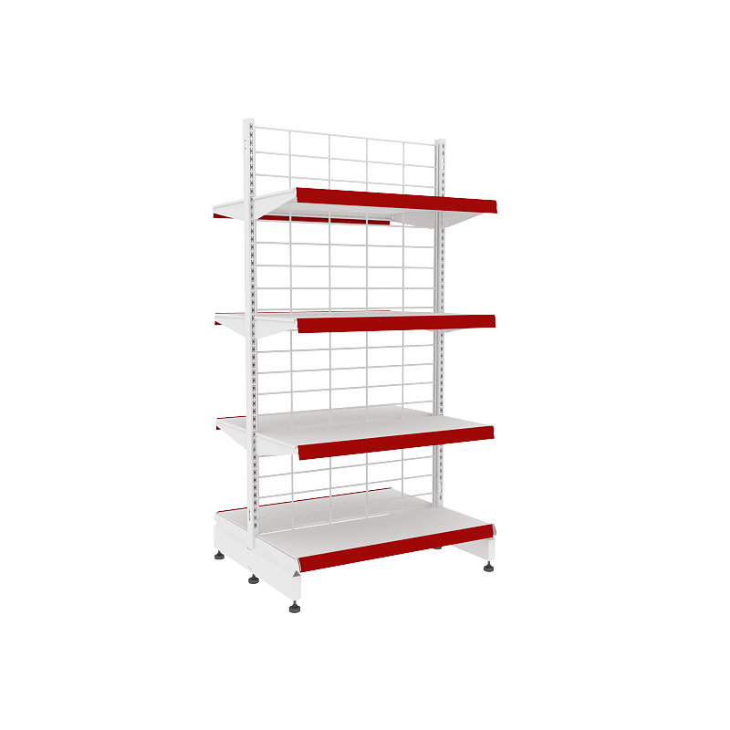 Стеллаж с полками облегченный база