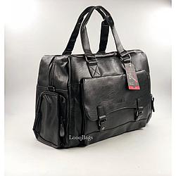 Кожаные дорожные спортивные сумки Sansi R-3 (8224)