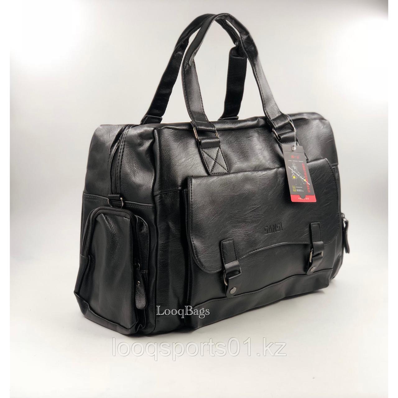 Кожаные дорожные спортивные сумки Sansi R-3 (8224) - фото 1 - id-p67306685