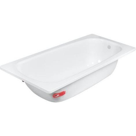 ВАННА СТАЛЬНАЯ DONNA VANNA 105*65*35,5 C ОПОР.ПОДСТАВКОЙ(БЕЛАЯ ОРХИДЕЯ)