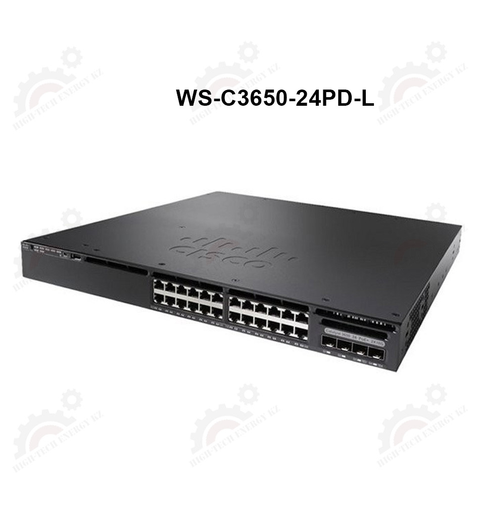 Cisco Catalyst 3650 24 Port PoE 2x10G Uplink LAN Base