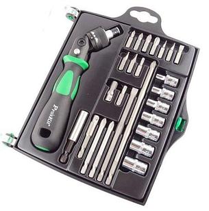 Pro'sKit SD-2314M Қайтымды ысырмалы бұрауышы бар саптамалар жинағы