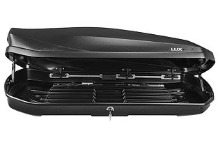 Бокс LUX IRBIS 175 черный матовый 450L (1750х850х400) с двусторонним открыванием, фото 3
