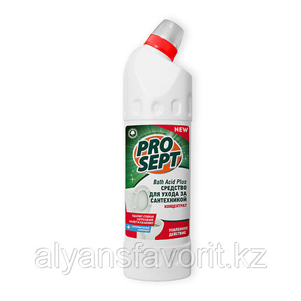 Bath Acid Plus - усиленное средство для мытья унитазов и сантехники. 750 мл. РФ, фото 2