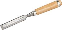 Стамеска-долото "СТ 500" с деревянной ручкой, хромованадиевая, 25мм, ЗУБР