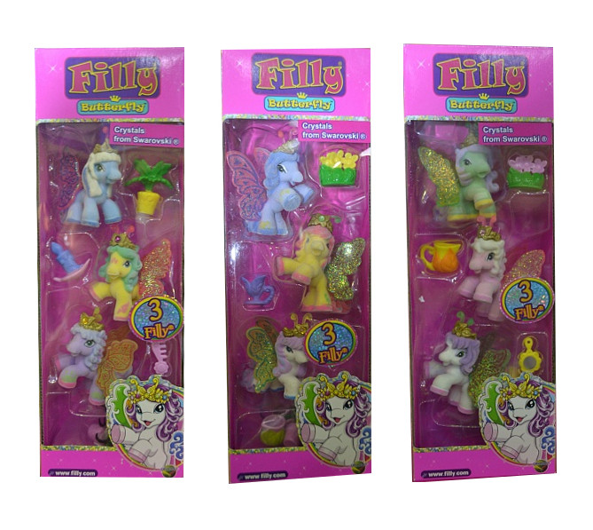 Набор игровой Filly Бабочки с блестками 3
фигурки с аксессуарами