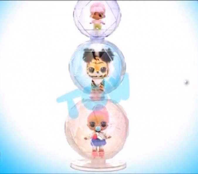 Кукла ЛОЛ Зимнее диско LOL Surprise Winter Disco Glitter Globe