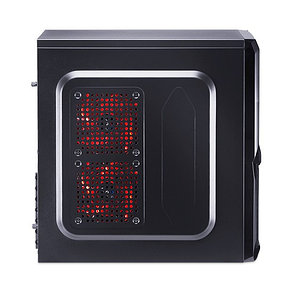 Компьютерный корпус Aerocool V3X Advance Devil Red Edition без Б/П, фото 2