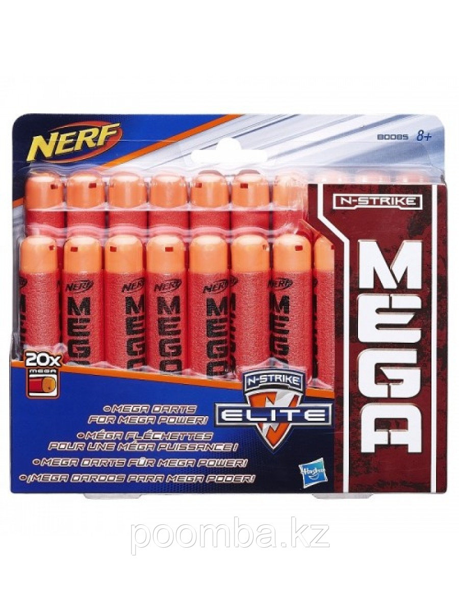 Nerf N-Strike Mega Набор Патронов из 20 Мега-стрел