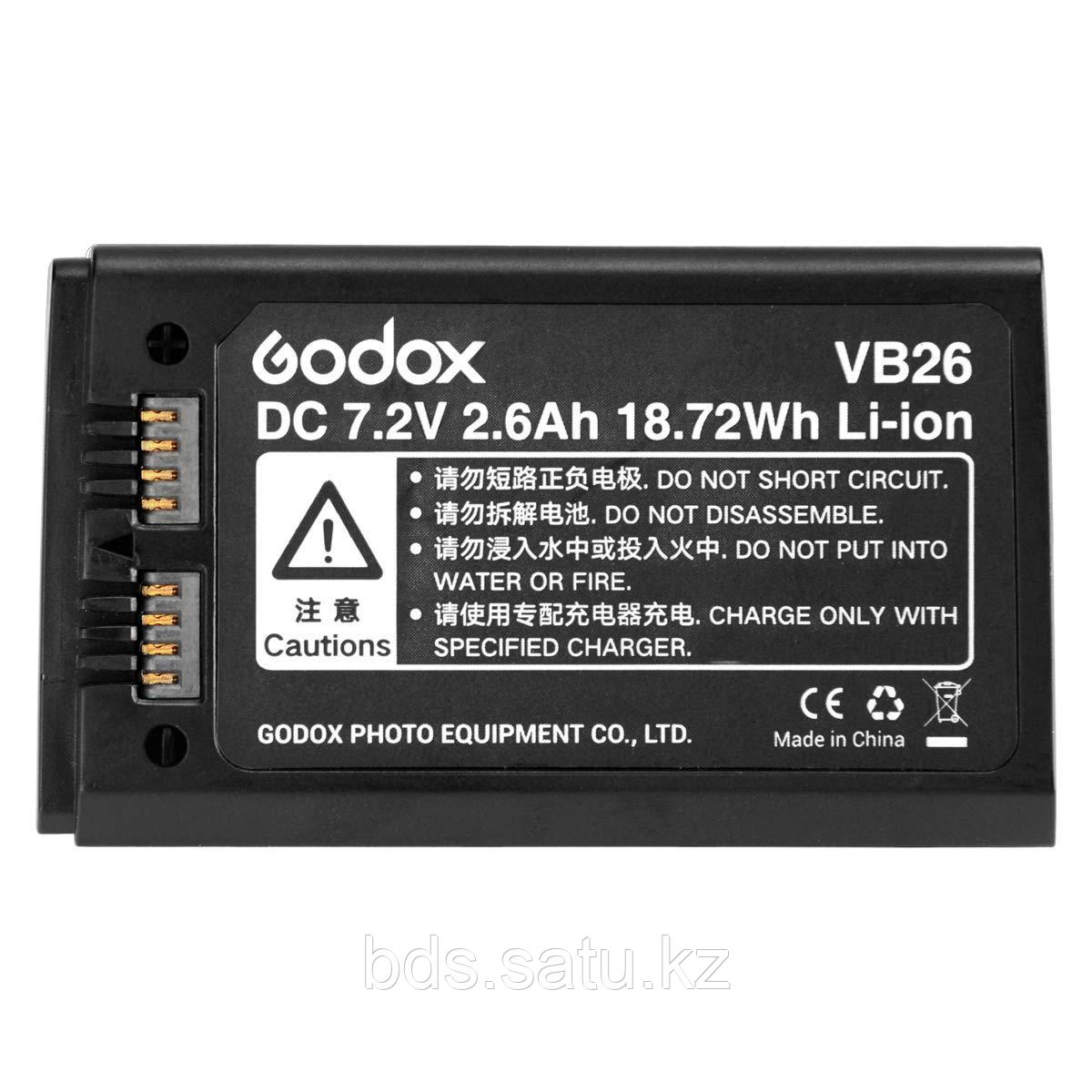 Аккумулятор Godox VB26 для Godox V1 - фото 1 - id-p67353796