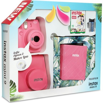 ПОДАРОЧНЫЙ НАБОР Fujifilm Instax Mini 9 Flamingo Pink