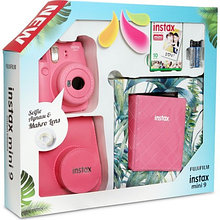 ПОДАРОЧНЫЙ НАБОР  Fujifilm Instax Mini 9 Flamingo Pink