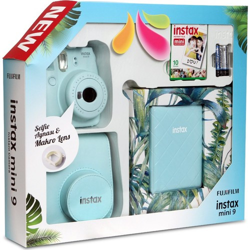 ПОДАРОЧНОМ НАБОРЕ Fujifilm Instax Mini 9 Ice Blue - фото 1 - id-p67362641