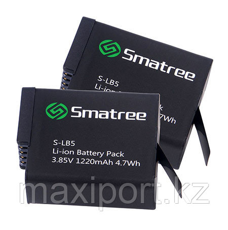 Доп. аккумулятор 1220mAh Smatree® SM-502 для GoPro 5 / 6 / 7