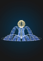 Светящаяся фигура фонтан Теплый - FON 19